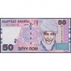 Kirghizistan - Pick 20 - 50 som - série BE - 2002 - Etat : NEUF