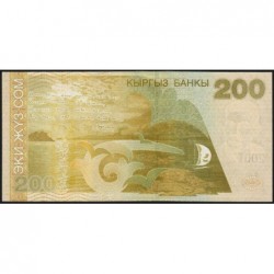 Kirghizistan - Pick 22 - 200 som - série BB - 2004 - Etat : NEUF