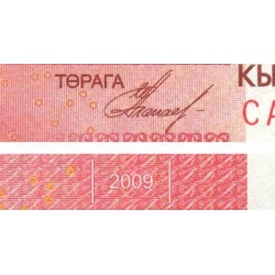 Kirghizistan - Pick 24a - 20 som - série CA - 2009 - Etat : NEUF