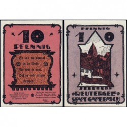 Allemagne - Notgeld - Gadebusch - 10 pfennig - 1921 - Etat : NEUF