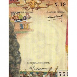 F 60-08 - 08/01/1965 - 500 nouv. francs - Molière - Série N.19 - Etat : TTB+