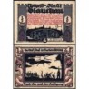 Allemagne - Notgeld - Glauchau - 1/2 mark - Type 6 - 01/06/1921 - Etat : SPL