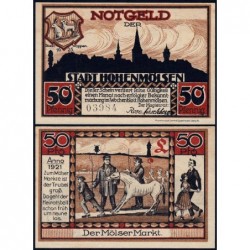 Allemagne - Notgeld - Hohenmölsen - 50 pfennig - 1921 - Etat : NEUF