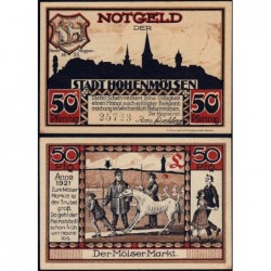 Allemagne - Notgeld - Hohenmölsen - 50 pfennig - 1921 - Etat : NEUF