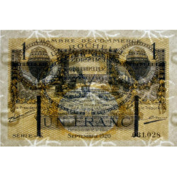 La Rochelle - Pirot 66-9 - 1 franc - Série E - 09/1920 - Etat : SUP+