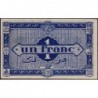 Algérie - Pick 98a - 1 franc - Série B - 31/01/1944 - Etat : SUP