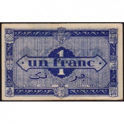 Algérie - Pick 98a - 1 franc - Série B - 31/01/1944 - Etat : SUP+