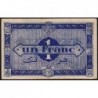 Algérie - Pick 98a - 1 franc - Série B - 31/01/1944 - Etat : SUP+