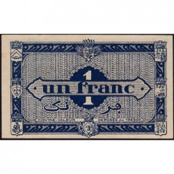 Algérie - Pick 98a - 1 franc - Série B2 - 31/01/1944 - Etat : NEUF