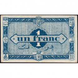 Algérie - Pick 101 - 1 franc - Série H2 - 31/01/1944 - Etat : pr.NEUF