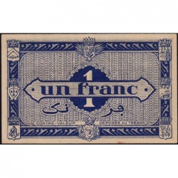 Algérie - Pick 98a - 1 franc - Série B1 - 31/01/1944 - Etat : SPL