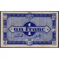 Algérie - Pick 98a - 1 franc - Série B1 - 31/01/1944 - Etat : SUP