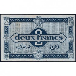 Algérie - Pick 102 - 2 franc - Série G - 31/01/1944 - Etat : SPL+