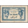 Algérie - Bône 138-7 - 1 franc - Série A - 28/05/1918 - Etat : TB+