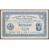 Algérie - Philippeville 142-4 - 1 franc - 10/11/1914 - Etat : TTB