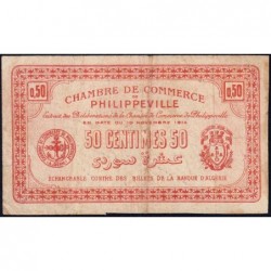 Algérie - Philippeville 142-5 - 50 centimes - 10/11/1914 - Etat : TB-