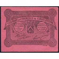 Algérie - Constantine 140-47 - 0,10 franc - 12/10/1915 - Etat : SPL+