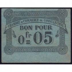 Algérie - Constantine 140-46 - 0,05 franc - 12/10/1915 - Etat : SUP