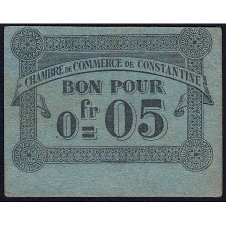 Algérie - Constantine 140-46 - 0,05 franc - 12/10/1915 - Etat : SUP