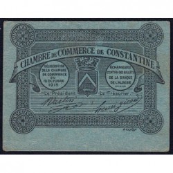 Algérie - Constantine 140-46 - 0,05 franc - 12/10/1915 - Etat : SUP