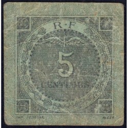 Algérie - Bougie-Sétif 139-9a - 5 centimes - 1916 - Etat : TB-