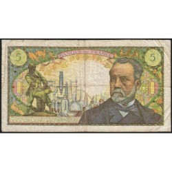 F 61-02 - 07/07/1966 - 5 francs - Pasteur - Série B.22 - Etat : TB-