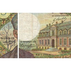 F 61-12 - 08/01/1970 - 5 francs - Pasteur - Série F.122 - Etat : TB+