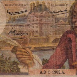 F 62-12 - 08/01/1965 - 10 francs - Voltaire - Série Y.117 - Etat : B+