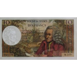 F 62-22 - 07/07/1966 - 10 francs - Voltaire - Série M.253 - Etat : SPL