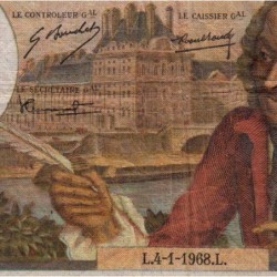 F 62-31 - 04/01/1968 - 10 francs - Voltaire - Série K.396 - Etat : TB-
