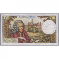 F 62-51 - 02/09/1971 - 10 francs - Voltaire - Série K.692 - Etat : TB