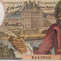 F 62-60 - 04/01/1973 - 10 francs - Voltaire - Série N.859 - Etat : TB
