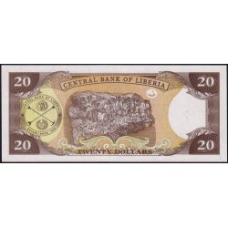 Libéria - Pick 28g - 20 dollars - Série CJ - 2011 - Etat : NEUF