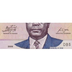 Libéria - Pick 29e - 50 dollars - Série DB - 2009 - Etat : NEUF