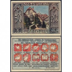 Allemagne - Notgeld - Eisenach (Wartburg) - 50 pfennig - 1920 - Etat : NEUF