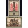 Allemagne - Notgeld - Hamburg - 1 mark - Série B - 12/08/1921 - Etat : SPL