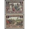 Allemagne - Notgeld - Hamburg - 1 mark - 1921 - Etat : SUP