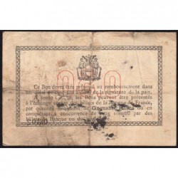 Béthune - Pirot 26-1 - 50 centimes - Série 227 - 04/10/1915 - Etat : TB