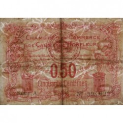 Caen & Honfleur - Pirot 34-12 - 50 centimes - Série A - 1915 - Etat : TB