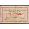 Carcassonne - Pirot 38-17 - 1 franc - 1920 - Etat : TB