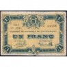 Chateauroux - Pirot 46-23 - 1 franc - 10/05/1920 - Etat : TB-
