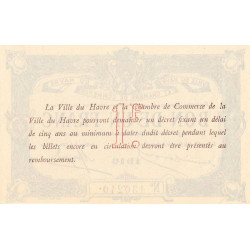 Le Havre - Pirot 68-15 - 1 franc - 1916 - Etat : SPL