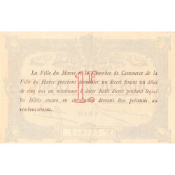 Le Havre - Pirot 68-15 - 1 franc - 1916 - Etat : SUP