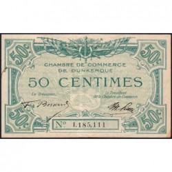 Dunkerque - Pirot 54-1 - 50 centimes - Sans date - Etat : TTB+