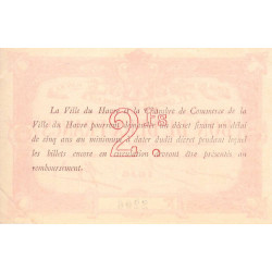 Le Havre - Pirot 68-16a - 2 francs - 1916 - Etat : SPL