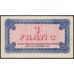 Lyon - Pirot 77-25 - 1 franc - 10e série 2857 - 14/10/1921 - Etat : SUP