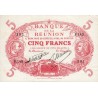 La Réunion - Pick 14_7 - 5 francs - Série P.143 - 1938 - Etat : SUP+