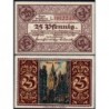 Allemagne - Notgeld - Hannover (Chambre de Comm.) - 25 pfennig - Série L - 01/07/1921 - Etat : SPL+