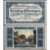 Allemagne - Notgeld - Hannover (Chambre de Comm.) - 50 pfennigen - Série H - 01/07/1921 - Etat : NEUF