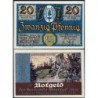 Allemagne - Notgeld - Oberhof - 20 pfennig - 01/10/1921 - Lettres ER - Etat : SPL